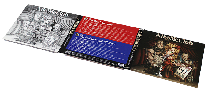 All of Me Club compilation album inner